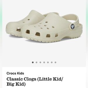 Crocs Kids Classic Clog - Bone